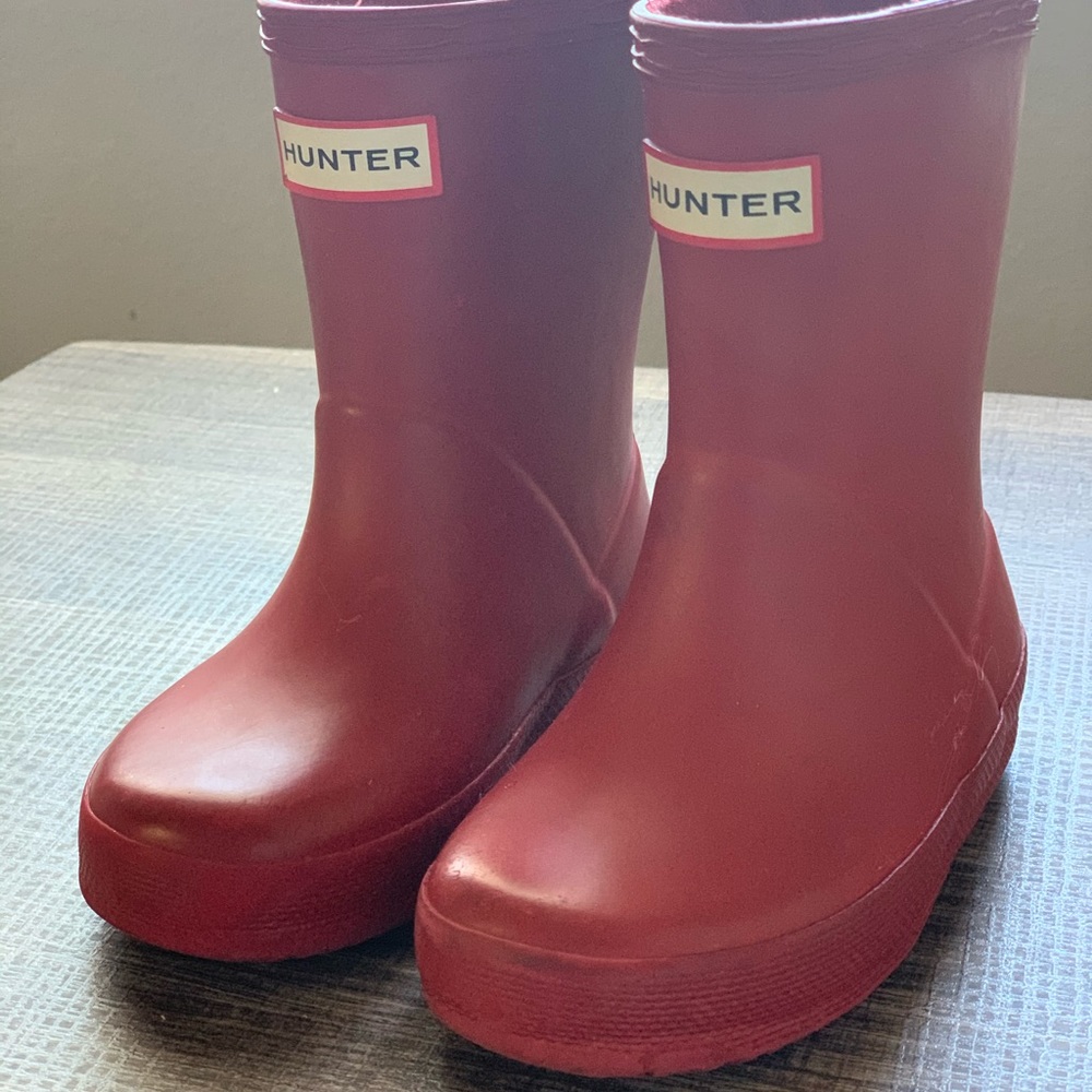 Toddler Hunter Boots 6